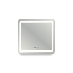 Brilagi - LED Stm. koup. vyhř. zrcadlo s pods. BELLA LED/16W/230V 60x60 cm IP44 FG-GM1106-B-16W