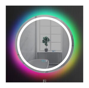 Brilagi- LED RGBW Stm. vyhř. zrcadlo s pods. AVA PRO LED/18W/230V pr. 60 cm IP44 FG-GM1109-18W-RGB