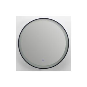 Brilagi-LED Stm. vyhř. zrcadlo s pods. ALU PRO LED/18W/230V pr. 60 cm IP44 černá FG-GM1110-18W-BLK