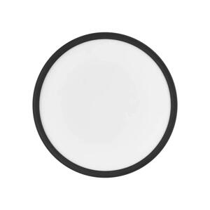 LED Stropní svítidlo FLORI LED/18W/230V 4000K černá pr. 29 cm