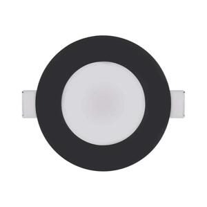 LED Koupelnové podhledové svítidlo LORI LED/4,5W/230V IP65 2700/4000K černá