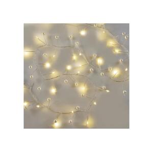 LED Vánoční řetěz 40xLED/3xAA 1,5 m teplá bílá DCGW15