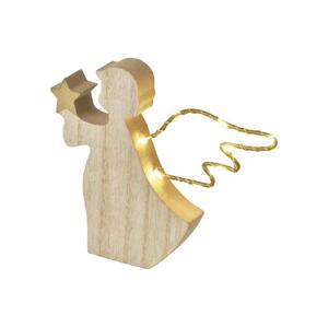 LED Vánoční dekorace 8xLED/2xAAA anděl DCWW43