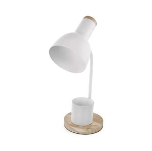 Stolní lampa POPPY 1xE27/25W/230V bílá Z7640W