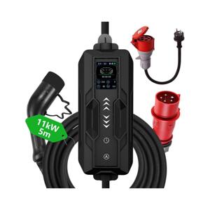 Neo  - Nabíjecí stanice EV pro elektromobily 16A/380V+zástrčka 230V, 5m Tuya NSE004