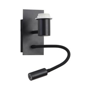Brilagi Brilagi - LED Flexibilní nástěnná lampa 1xE27/25W/230V + LED/3W černá