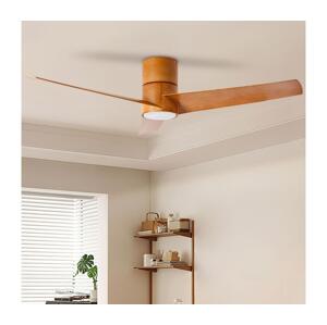 ZE ZE - LED Stropní látor BARROSA LED/18W/230V Wi-Fi Tuya hnědá + DO