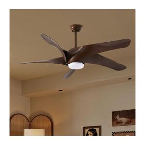 ZE ZE - LED Stropní látor LUCCA LED/18W/230V Wi-Fi Tuya hnědá + DO