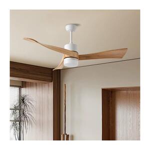 ZE ZE - LED Stropní látor NATURITO LED/18W/230V Wi-Fi Tuya bílá/dub + DO