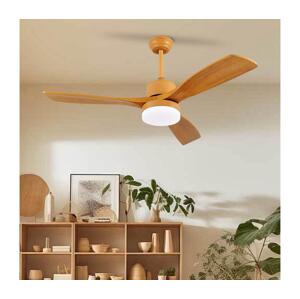 ZE ZE - LED Stropní látor MARE LED/24W/230V Wi-Fi Tuya dub + DO