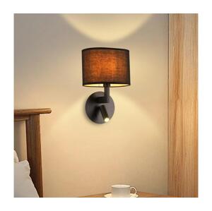 Brilagi Brilagi - LED Nástěnná lampa DAYA 1xE14/40W/230V + LED/3W černá