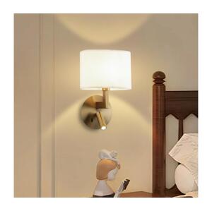Brilagi Brilagi - LED Nástěnná lampa DAYA 1xE14/40W/230V + LED/3W krémová/zlatá