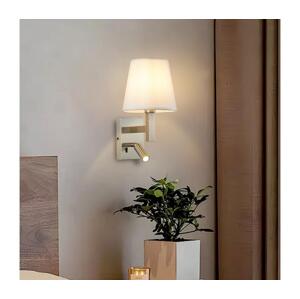 Brilagi Brilagi - LED Nástěnná lampa DEYA 1xE14/40W/230V + LED/3W bílá/matný chrom