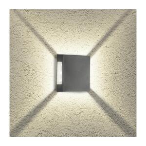 Brilagi Brilagi - LED Venkovní nástěnné svítidlo QUADRAY LED/4W/230V antracit IP65