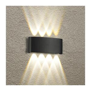 Brilagi Brilagi - LED Venkovní nástěnné svítidlo FLAREBOX LED/8W/230V černá IP65