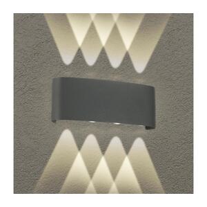 Brilagi Brilagi - LED Venkovní nástěnné svítidlo FLAREBOX LED/8W/230V antracit IP65