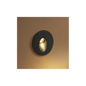 Brilagi Brilagi - LED Venkovní vestavné svítidlo STAIRDOT LED/2W/230V černá IP65 kulatý