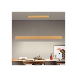 Brilagi - LED Stm. lustr na lanku SLIMLINE LED/40W/230V 3000-6000K dekor dubu+DO BRI362