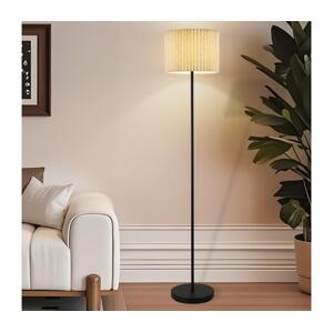 Brilagi - Stojací lampa NORDIC WAVE 1xE27/15W/230V len/černá BRI393