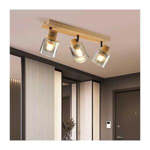 Brilagi - Bodové svítidlo HYGGE 3xE14/15W/230V kaučukovník/kouřová BRI404