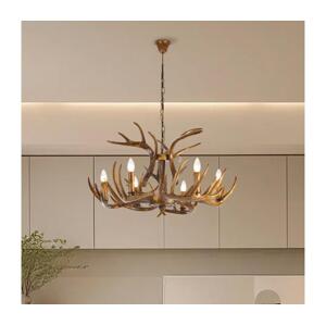 Brilagi - Lustr na řetězu DEER 6xE14/10W/230V pr. 80 cm BRI431