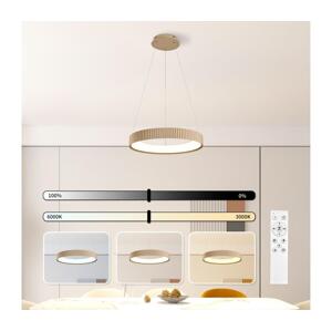 Brilagi - LED Stmív. lustr na lanku FALCON MODERN LED/30W/230V 40 cm béžová + DO BRI504