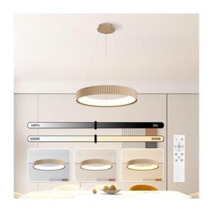 Brilagi - LED Stmív. lustr na lanku FALCON MODERN LED/54W/230V 60 cm béžová+ DO BRI506