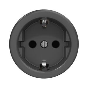lap lap - Retro zásuvka domovní bez rámečku SCHUKO 230V/16A antracit