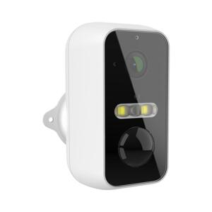 iGET 75020831 - Chytrá  kamera se senzorem 2K 9600 mAh IP65 Wi-Fi Tuya bílá 75020831