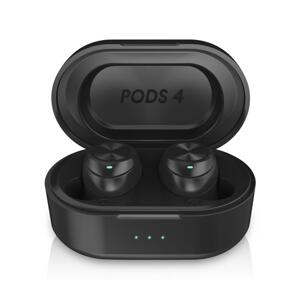 Niceboy Niceboy Pods 4 - Bezdrátová sluchátka 500 mAh + 2x 70 mAh IPX5 černá