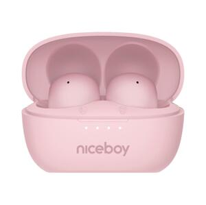 Niceboy Podsie 4 POP - Bezdrátová sluchátka 400 mAh + 2x 40 mAh IPX4 růžová podsie-4-pop-pink