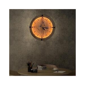 Li-Go 23688/DUB2 - LED Hodiny se senzorem pohybu LED/1xAA pr. 32 cm dub 23688/DUB2