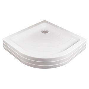 Ravak A207001120 - Sprchová vanička čtvrtkruhová RONDA 90x90 cm bílá A207001120