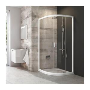 Ravak 3B270100Z1 - Sprchový kout čtyřdílný čtvrtkruhový BLIX 90x90 cm bílá 3B270100Z1