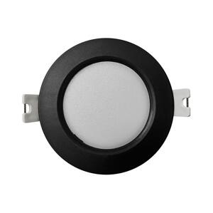LED Podhledové svítidlo CIRCLE LED/3W/230V 4000K pr. 9 cm černá