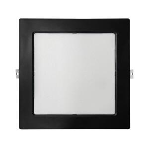 LED Podhledové svítidlo SQUARE LED/18W/230V 4000K 22x22 cm černá