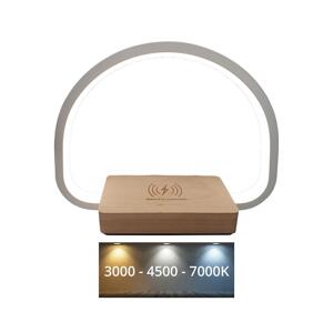 LED Stolní lampa s bezdrátovým nabíjením LED/10W/5V 3000-7000K