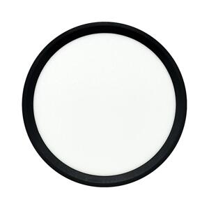 LED Stropní svítidlo LED/18W/230V 3000/4000/6500K pr. 23 cm černá 008 0001305