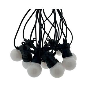 LED Venkovní dekorační řetěz 10xLED/0,36W/230V 4,5 m IP44 černá 034 0001080