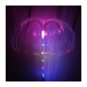 LED RGB Solární svítidlo LED/1,2V 300 mAh IP44 černá 034 0001072