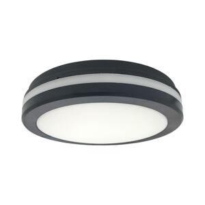 LED Stropní svítidlo se senzorem pohybu LED/20W/230V 3000/4000/6500K IP54 antr 008 0001324