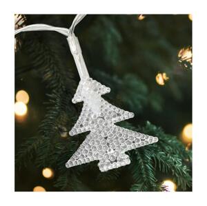 LED Vánoční venkovní řetěz 20xLED/2xAA 2,2 m IP44 multicolor stromečky 028 0000620