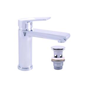 RAV Slezák CO129.0 - Umyvadlová baterie + výpusť COLORADO 16,2 cm lesklý chrom CO129.0