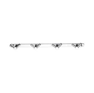 NIMCO NIMCO MAC 2905831C-T-90 - Nástěnný věšák na ručníky BORMO 30 cm lesklý chrom