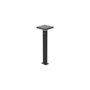 LED Venkovní lampa se senzorem BARI LED/10W/230V 4000K 60 cm IP54 antracit