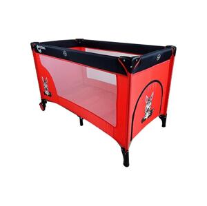 COSING COSING - Cestovní postýlka ADAM Zebra Red
