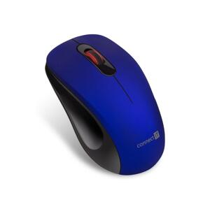CONNECT IT CONNECT IT CMO-2230-BL - Bezdrátová tichá myš MUTE 1200 DPI 1xAA černá/modrá