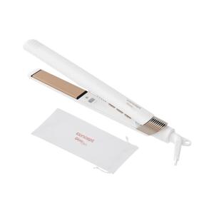 Concept VZ2110 - Žehlička na vlasy GLAM STYLE 48W/230V bílá/rose gold VZ2110