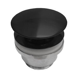 BATH DELUXE BATH DELUXE 33-004-05-02-04 - Umyvadlová výpusť RODBY pr. 6,6 cm černá