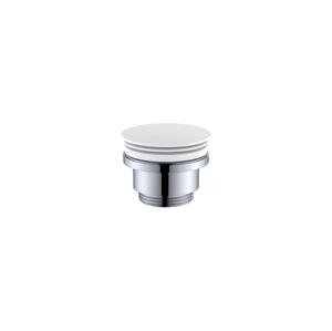 BATH DELUXE BATH DELUXE 33-004-05-01-04 - Umyvadlová výpusť RODBY pr. 6,6 cm bílá